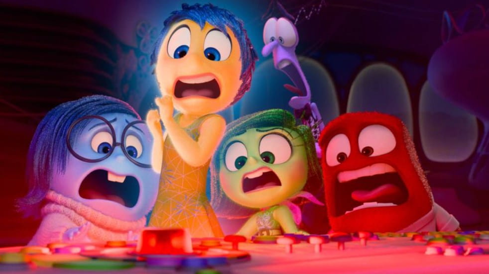 Characters from Inside Out 2